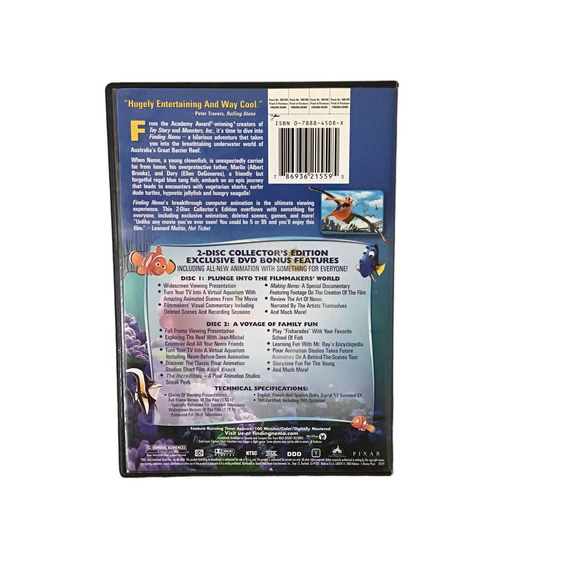 Finding Nemo 2 Disc Collectors Edition Disney - Picture 4 of 4